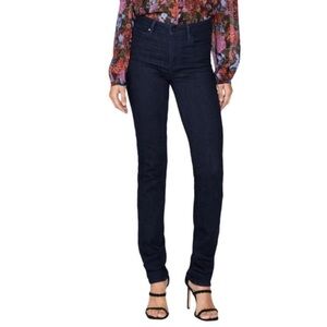 NWOT PAIGE Straight Jeans Hoxton Fit in Fidelity 23 000 00 24 High Waist Dark